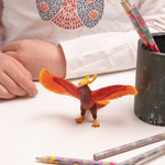 Phénix Papo en PVC, Collection Fantastique, jouet éducatif idéal pour enfants et collectionneurs