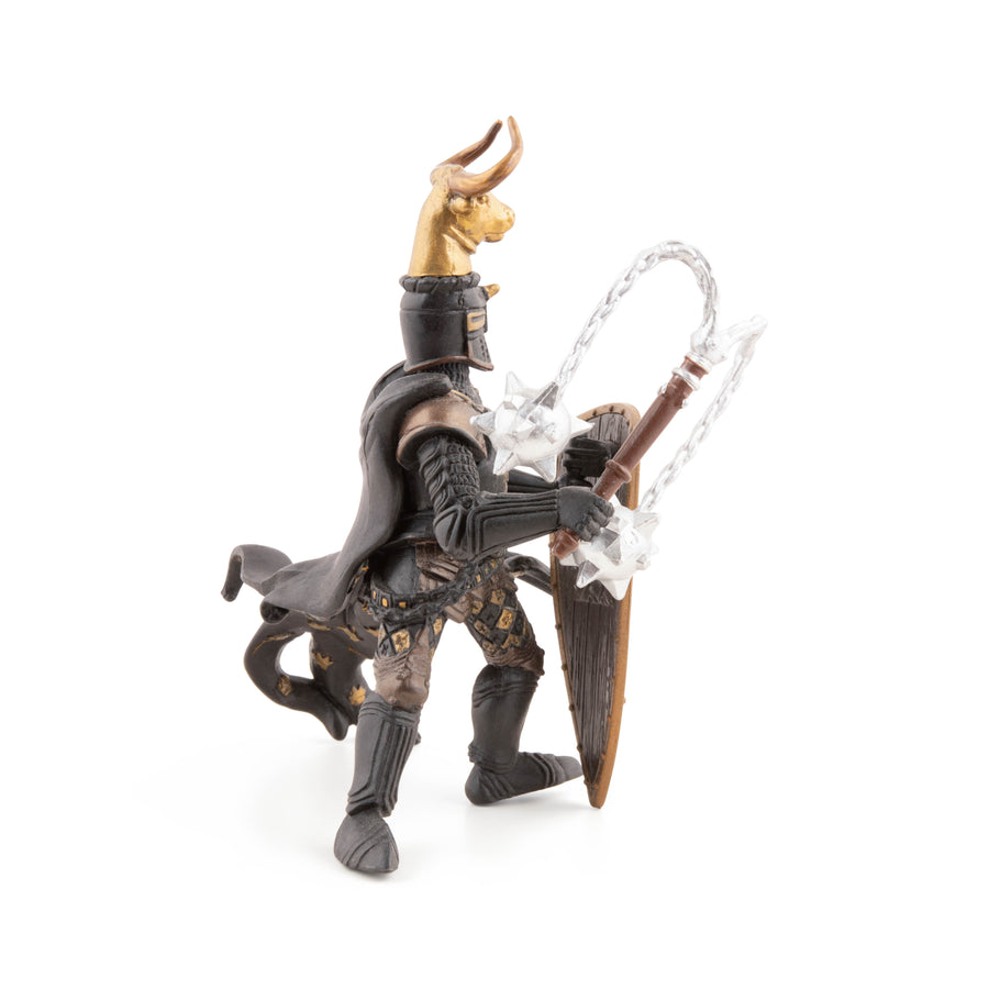 Maître des armes cimier taureau Papo en PVC, Collection Médiéval, jouet éducatif idéal pour enfants et collectionneurs