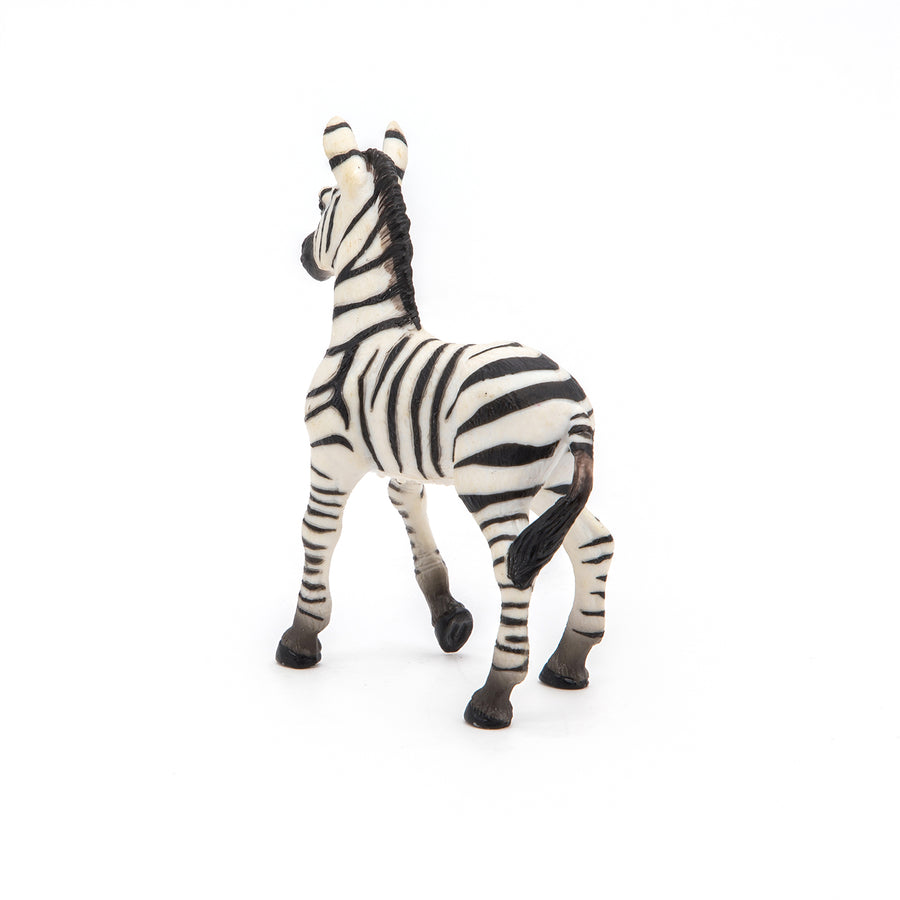 Figurine Bébé zèbre Papo en PVC, thème savane, Collection Animaux sauvages, jouet éducatif idéal pour enfants et collectionneurs