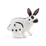 Figurine Lapin papillon Papo en PVC, thème basse-cour, Collection Vie à la ferme, jouet éducatif idéal pour enfants et collectionneurs