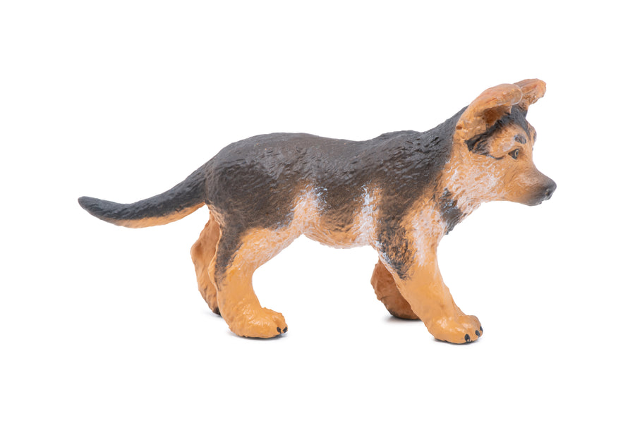 Figurine Bébé berger allemand Papo en PVC, Collection chiens et chats, jouet éducatif idéal pour enfants et collectionneurs